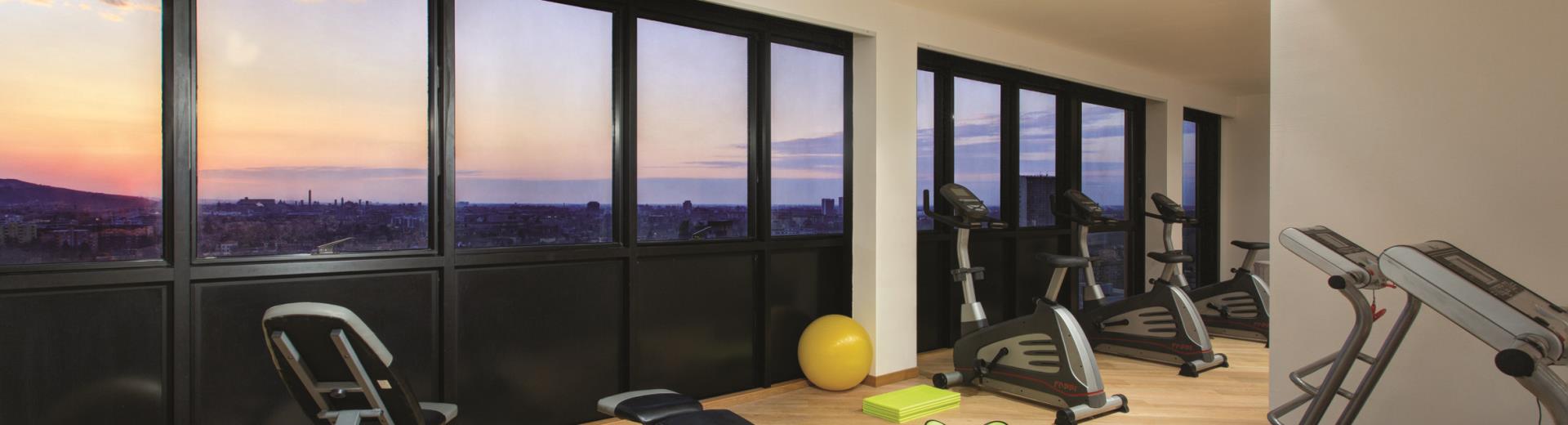 Best Westen Plus Tower Hotel Bologna - Sala Fitness Panoramica